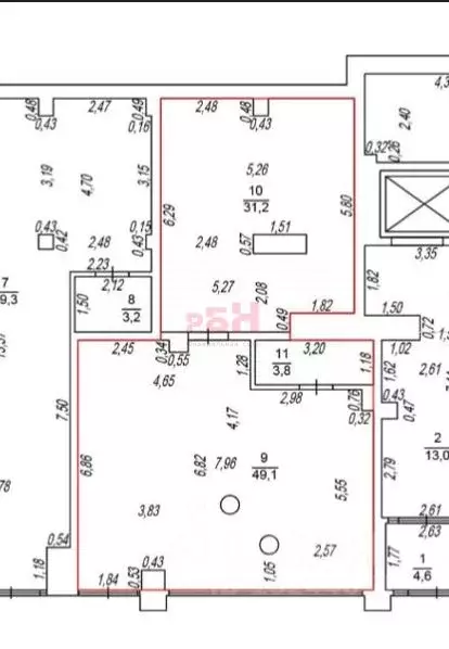 Помещение свободного назначения в Свердловская область, Екатеринбург ... - Фото 2