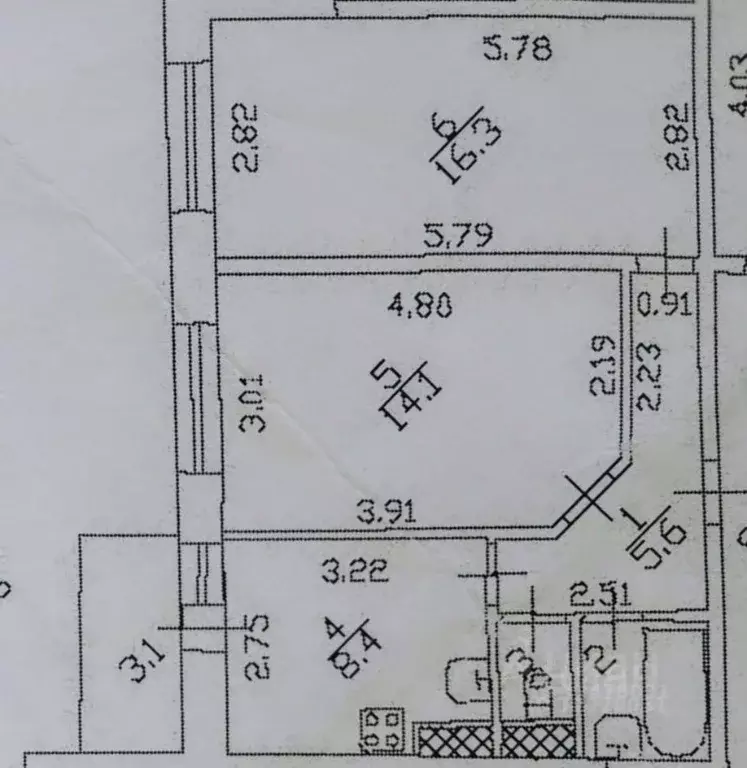 2-к кв. Санкт-Петербург Туристская ул., 28к1 (49.0 м) - Фото 1