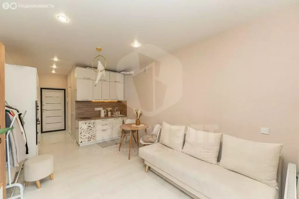 Квартира-студия: Калининград, Батальная улица, 100 (22.2 м) - Фото 1