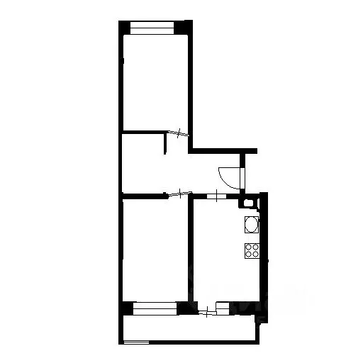 2-к кв. Ленинградская область, Кудрово г. Всеволожский район, ... - Фото 2