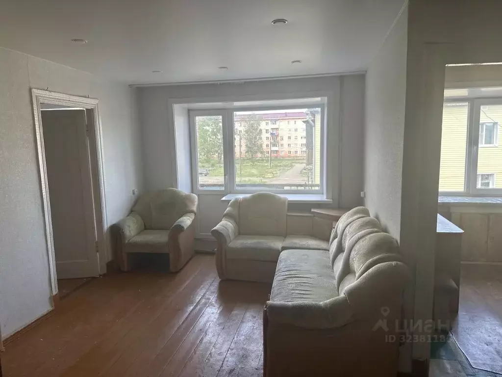 3-к кв. Иркутская область, Вихоревка Братский район, Октябрьская ул., ... - Фото 2