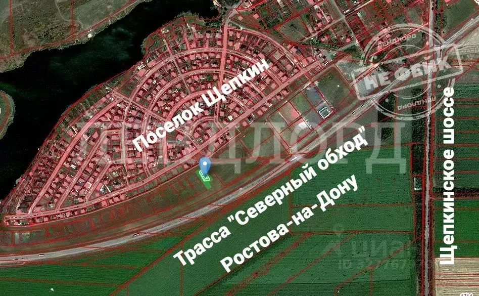 Участок в Ростовская область, Аксайский район, Щепкинское с/пос, пос. ... - Фото 1