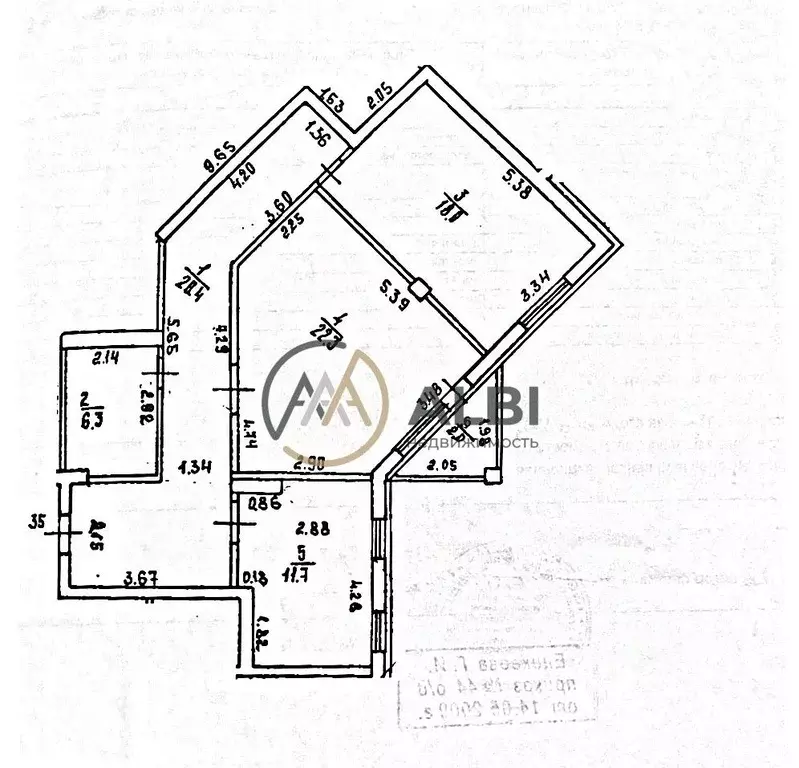 2-к кв. Башкортостан, Уфа ул. Карла Маркса, 15/2 (80.7 м) - Фото 1
