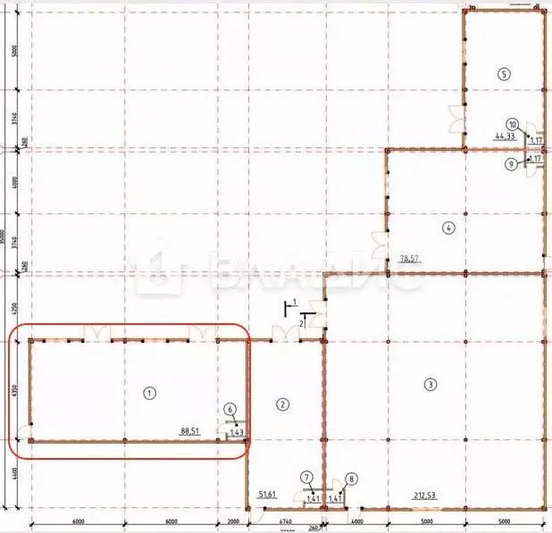 Торговая площадь в Коми, Сыктывкар Тентюковская ул., 223 (89 м) - Фото 2