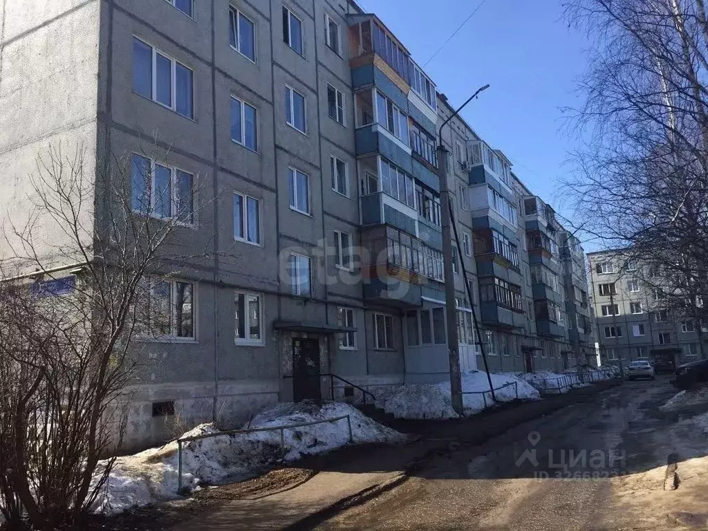 2-к кв. Коми, Сыктывкар ул. Карла Маркса, 162 (44.0 м) - Фото 1