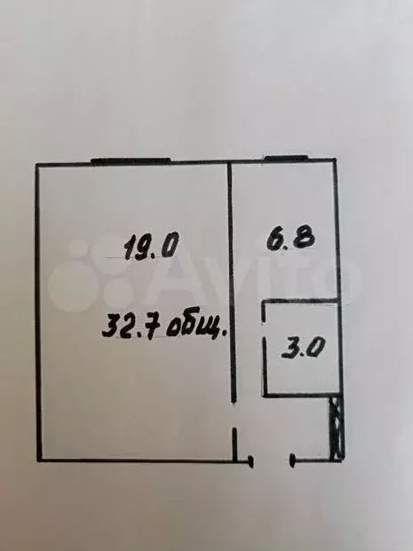 1-к. квартира, 35м, 3/9эт. - Фото 1