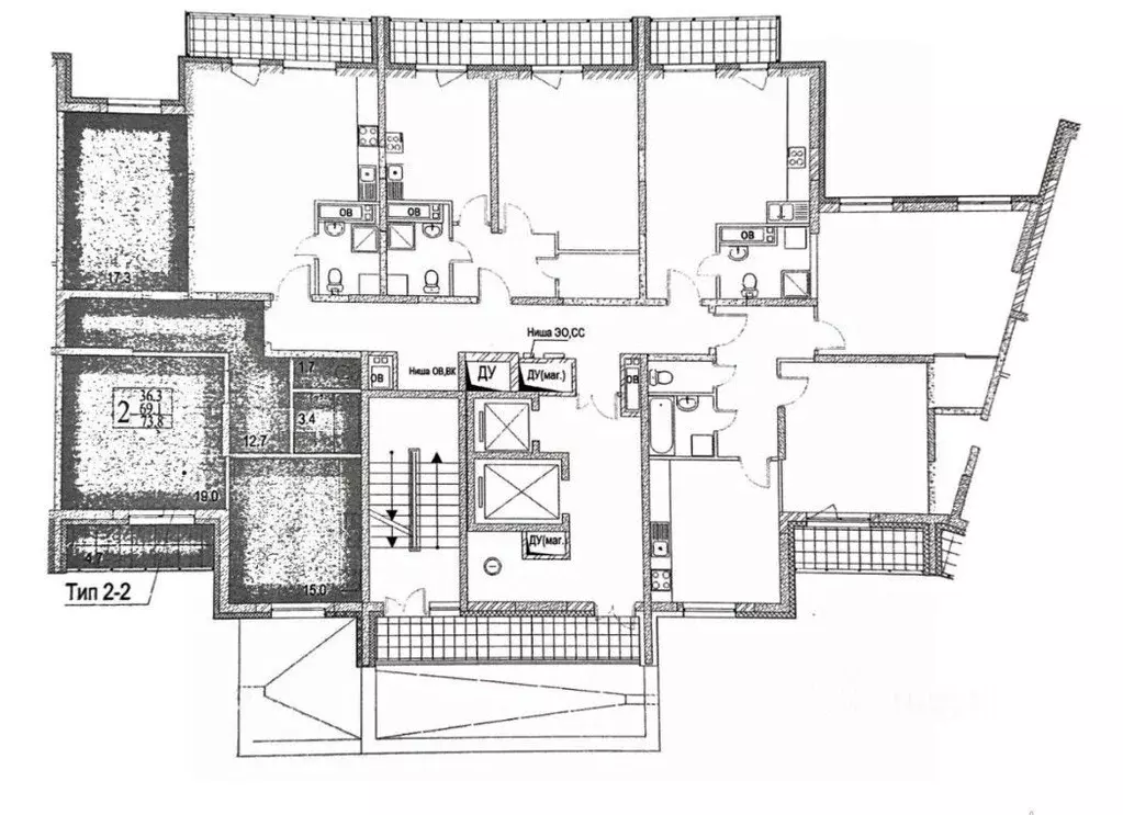 2-к кв. Московская область, Раменское Высоковольтная ул., 23 (69.4 м) - Фото 2