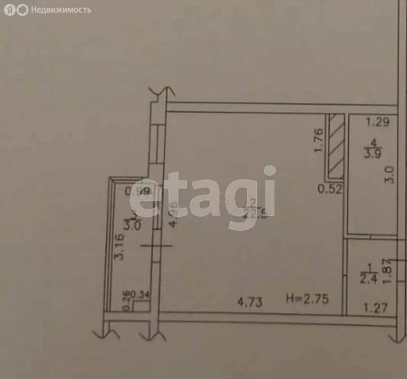 Квартира-студия: Анапа, Анапское шоссе, 24к4 (28.8 м) - Фото 1