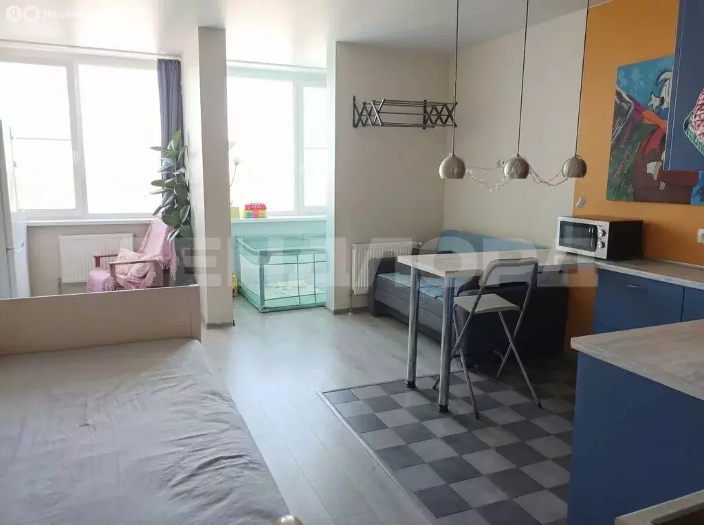 Квартира-студия: Ростов-на-Дону, Западный, улица Жмайлова, 4Г (31.7 м) - Фото 1