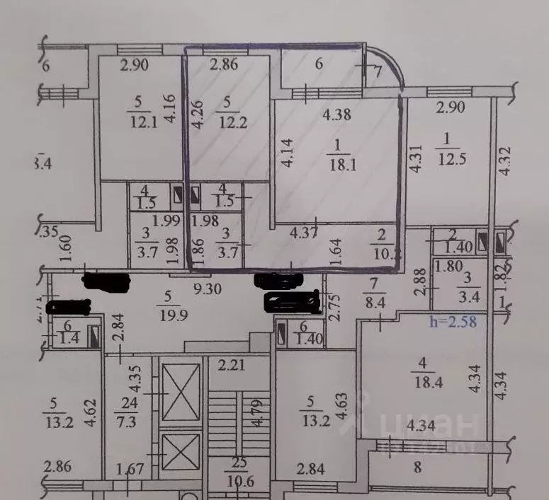 1-к кв. Московская область, Люберцы городской округ, д. Островцы ул. ... - Фото 2