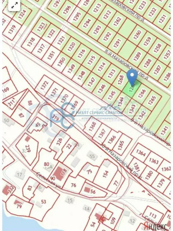 Участок в Саратов, 3-й Назаровский проезд (6 м) - Фото 2