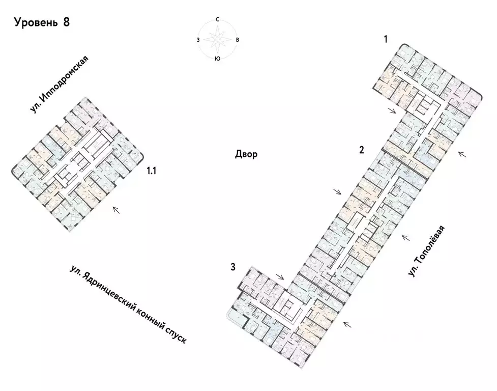 1-к кв. Новосибирская область, Новосибирск  (47.66 м) - Фото 1