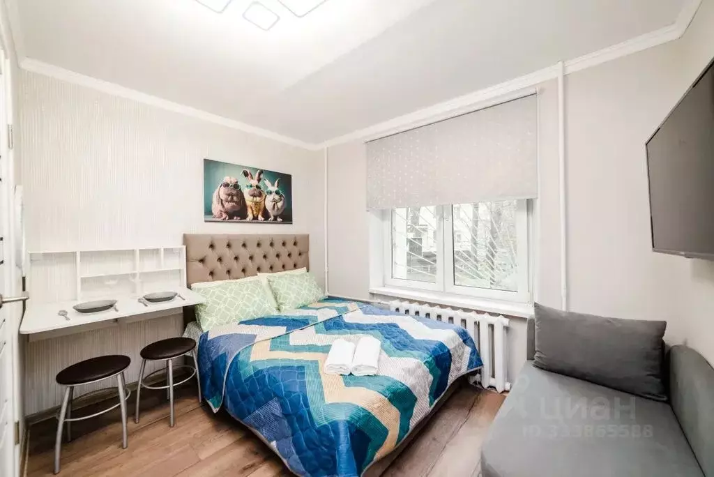 Студия Москва ул. Расковой, 24А (19.0 м) - Фото 1