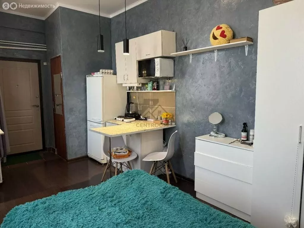 Квартира-студия: Казань, улица Абжалилова, 1/82 (17.6 м) - Фото 1