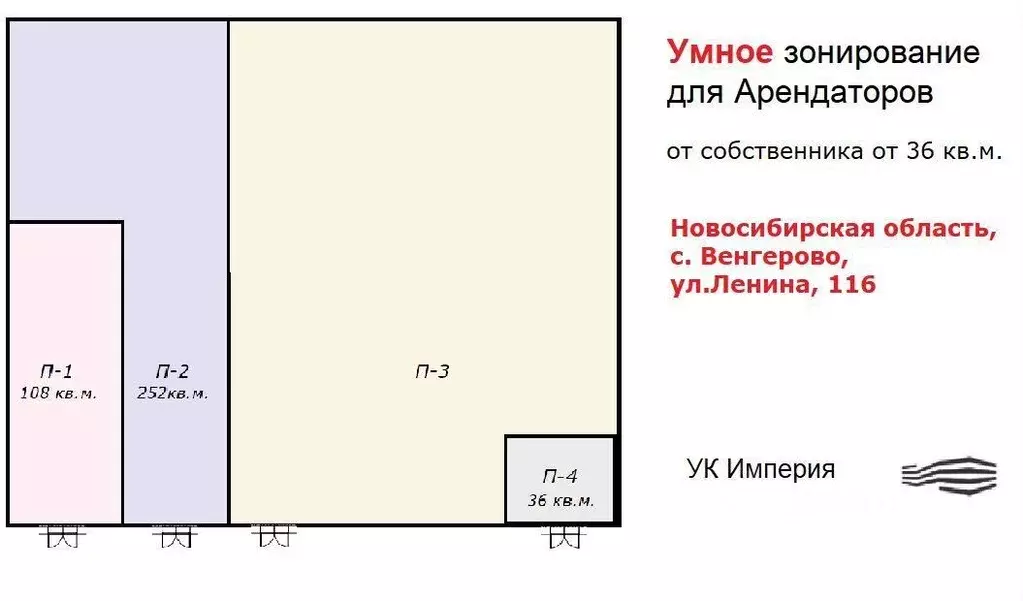 Торговая площадь в Новосибирская область, с. Венгерово  (36 м) - Фото 0