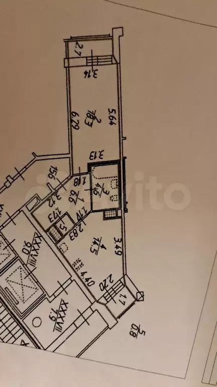 1-к. квартира, 45 м, 9/12 эт. - Фото 0