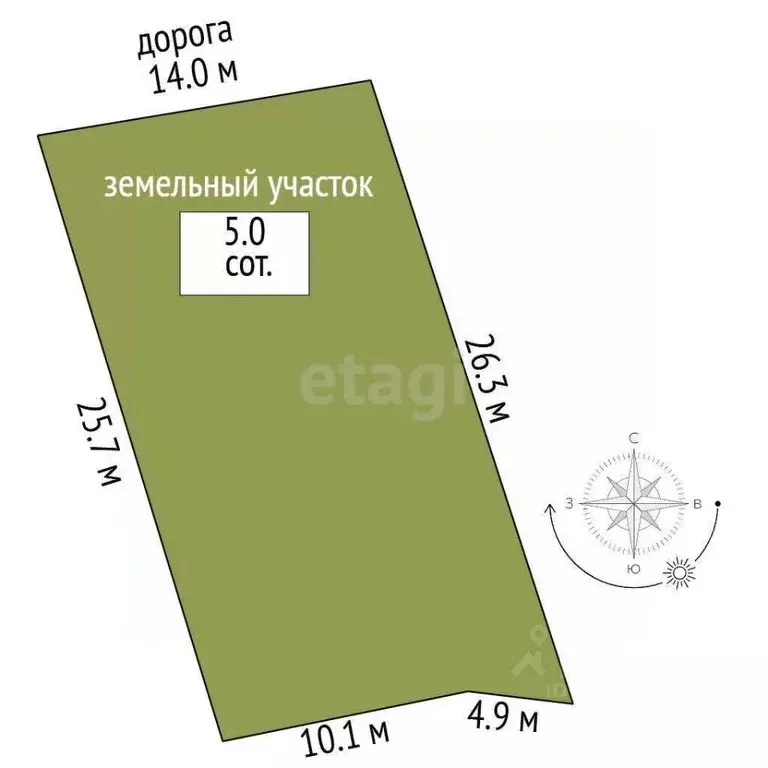 Участок в Камчатский край, Елизовский муниципальный округ, Березка СНТ ... - Фото 2