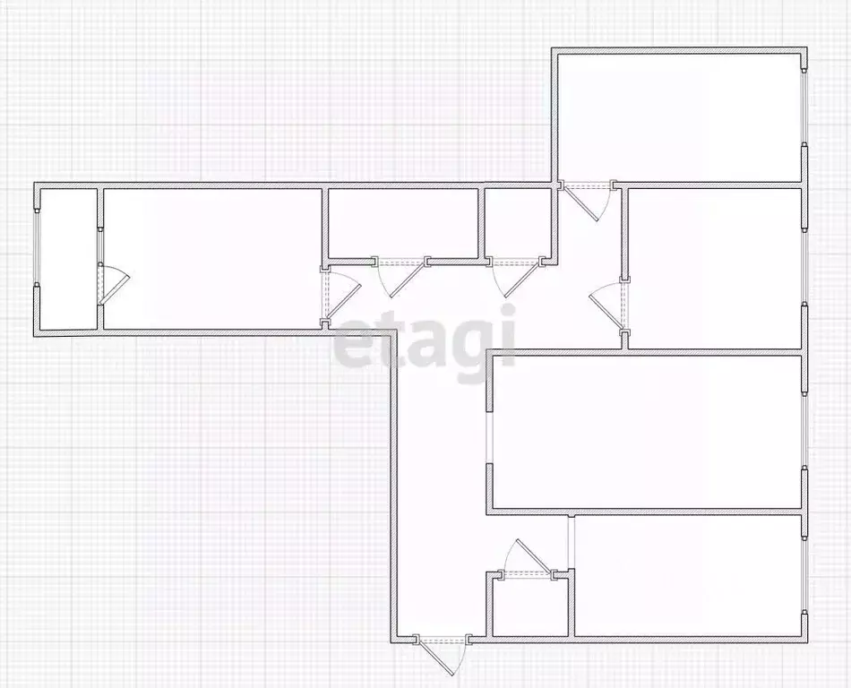 4-к кв. Костромская область, Кострома ул. Задорина, 8 (77.8 м) - Фото 2