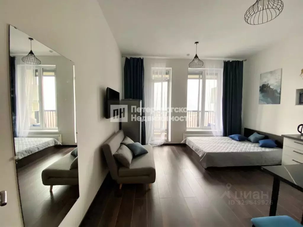 Студия Санкт-Петербург Фарфоровская ул., 7к2 (25.0 м) - Фото 2