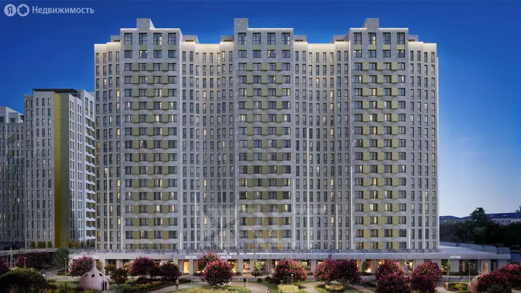 2-комнатная квартира: Каспийск, Молодёжная улица, 6 (64.07 м) - Фото 0