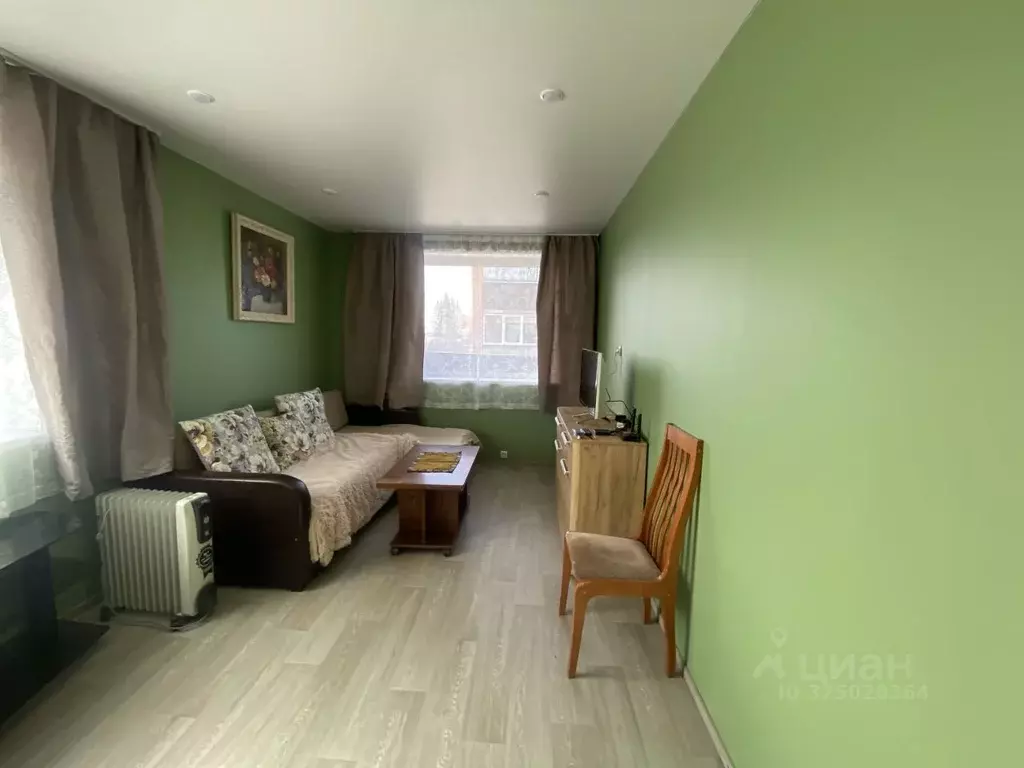 1-к кв. Псковская область, Псков ул. Некрасова, 4 (30.0 м) - Фото 2