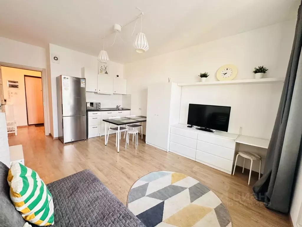 Студия Ленинградская область, Мурино Всеволожский район, ул. Шувалова, ... - Фото 2