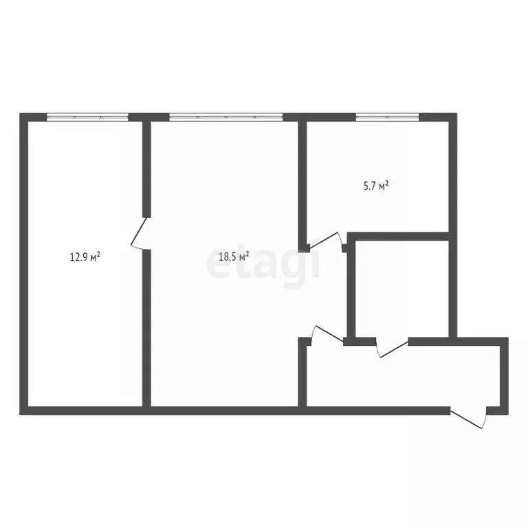 2-к кв. Воронежская область, Воронеж Ленинский просп., 92/1 (44.7 м) - Фото 2