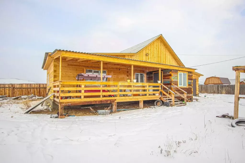 Дом в Бурятия, Иволгинский район, Гурульбинское с/пос, с. Гурульба ул. ... - Фото 1