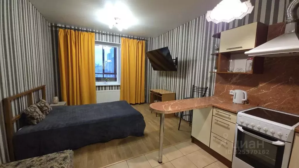Студия Санкт-Петербург Ленинский просп., 78к2 (25.1 м) - Фото 1