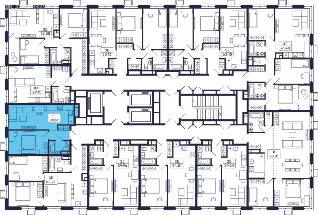 1-комнатная квартира: Красногорск, микрорайон Павшино, ЖК Тетрис, к7 ... - Фото 2