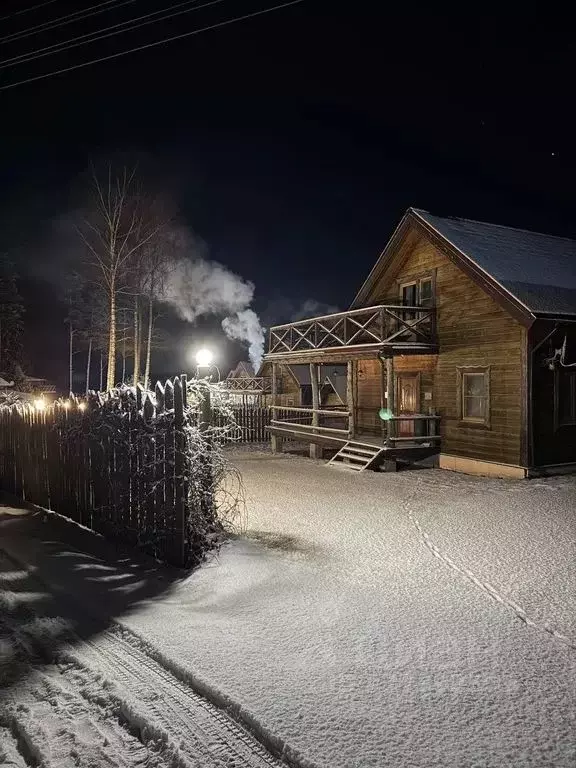 Дом в Ленинградская область, Выборгский район, Полянское с/пос, пос. ... - Фото 2