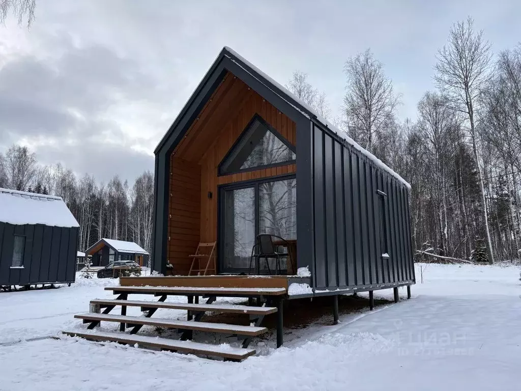 Дом в Ярославская область, Некрасовское с/пос, д. Елохова  (28 м) - Фото 1