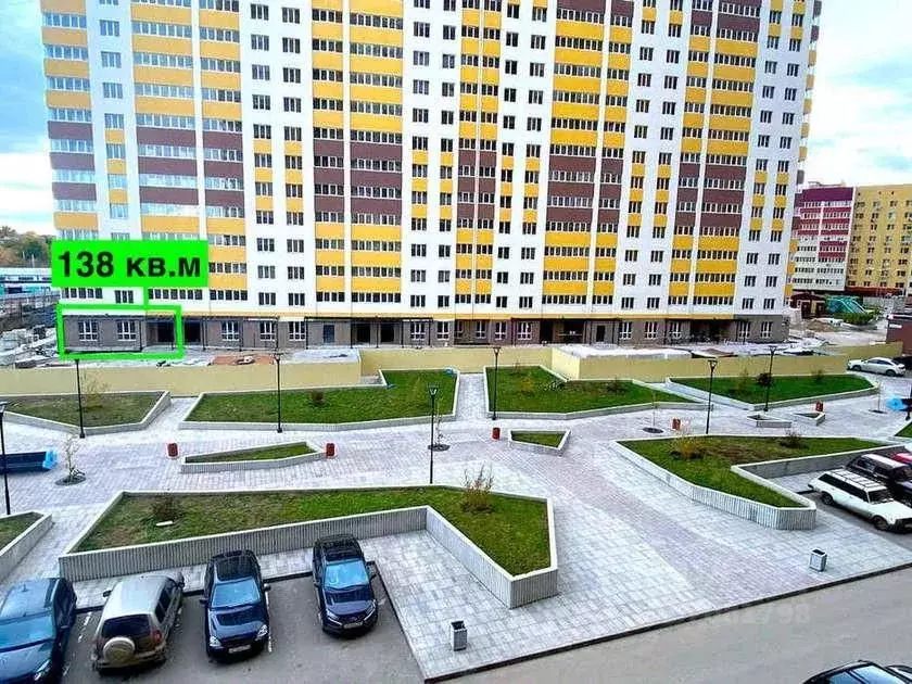 Торговая площадь в Самарская область, Самара Рекорд жилой комплекс ... - Фото 0