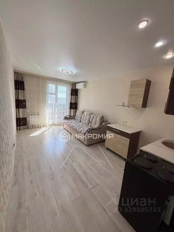 Студия Новосибирская область, Новосибирск ул. Забалуева, 92 (24.8 м) - Фото 1