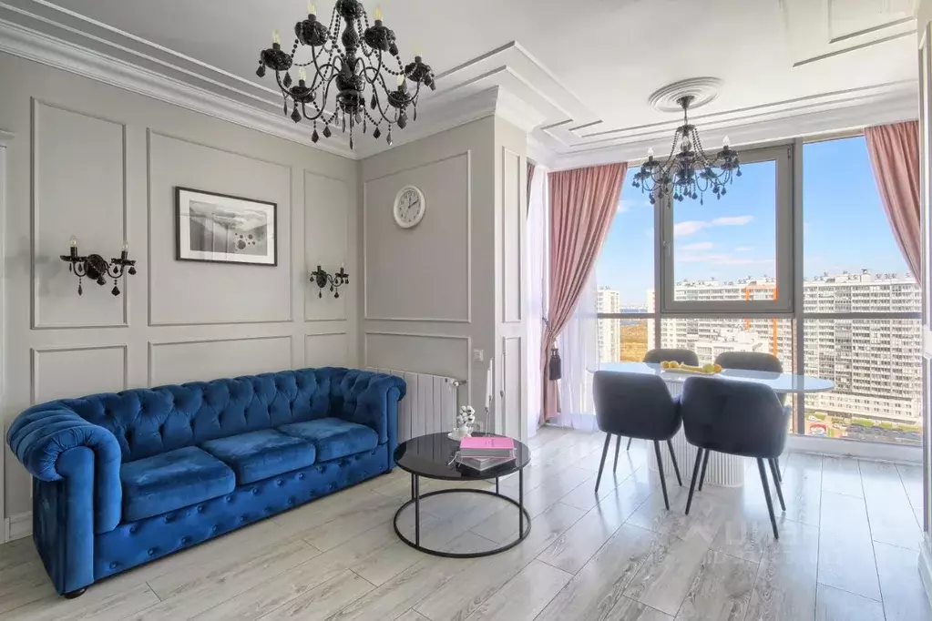 4-к кв. Санкт-Петербург Ленинский просп., 64к1 (78.0 м) - Фото 1