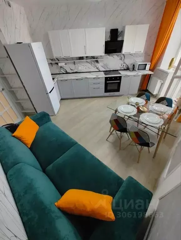 1-к кв. Воронежская область, Воронеж Московский просп., 52 (50.0 м) - Фото 2