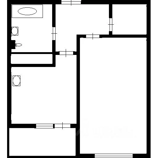 2-к кв. Новосибирская область, Новосибирск Родники мкр, ул. Родники, ... - Фото 2