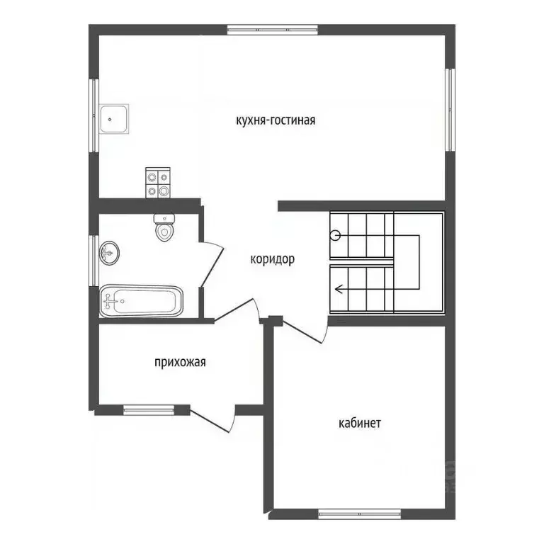 Дом в Воронежская область, с. Новая Усмань ул. Коммунарская, 158 (183 ... - Фото 2