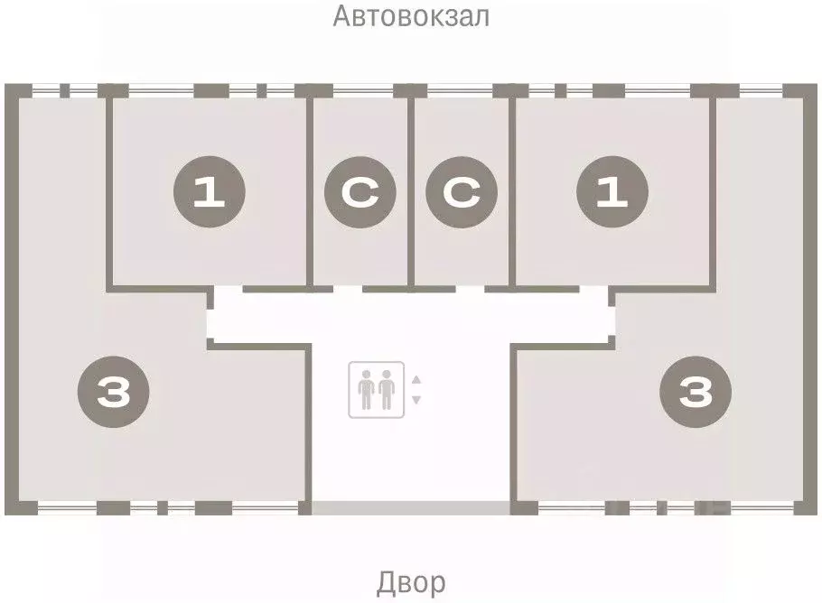 Студия Тюменская область, Тюмень ул. Республики, 203к1 (20.21 м) - Фото 1