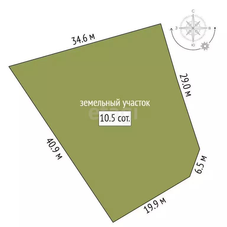 Участок в Выборгский район, Первомайское сельское поселение, КП ... - Фото 1