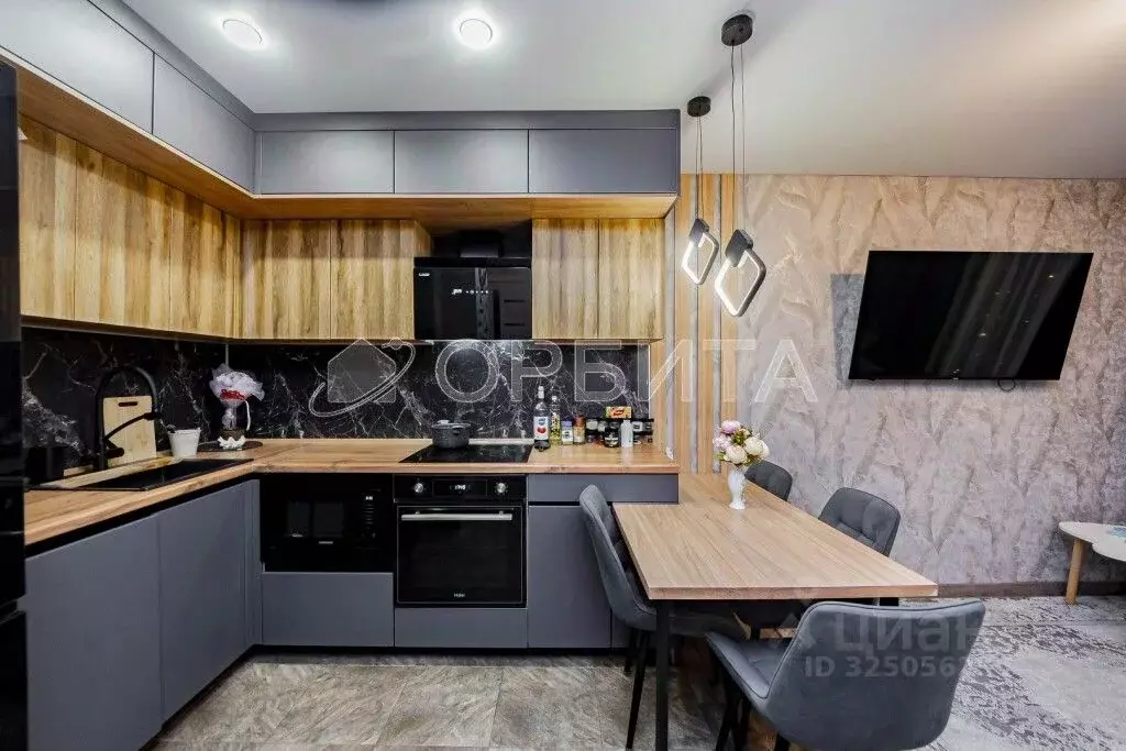 1-к кв. Тюменская область, Тюмень ул. Николая Ростовцева, 26к1 (49.5 ... - Фото 1