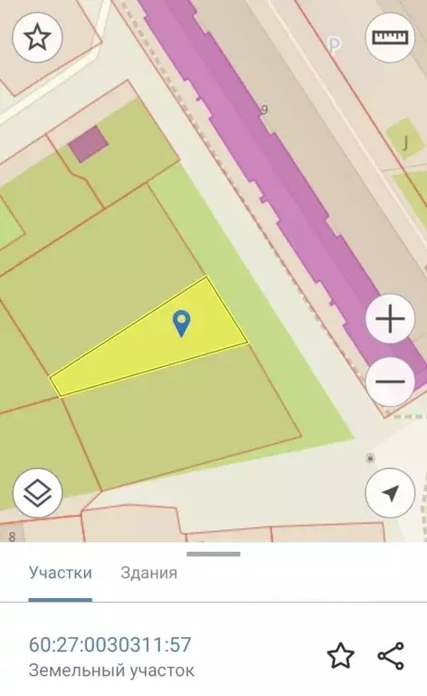 Участок в Псковская область, Псков Полевой пер. (6.6 сот.) - Фото 2