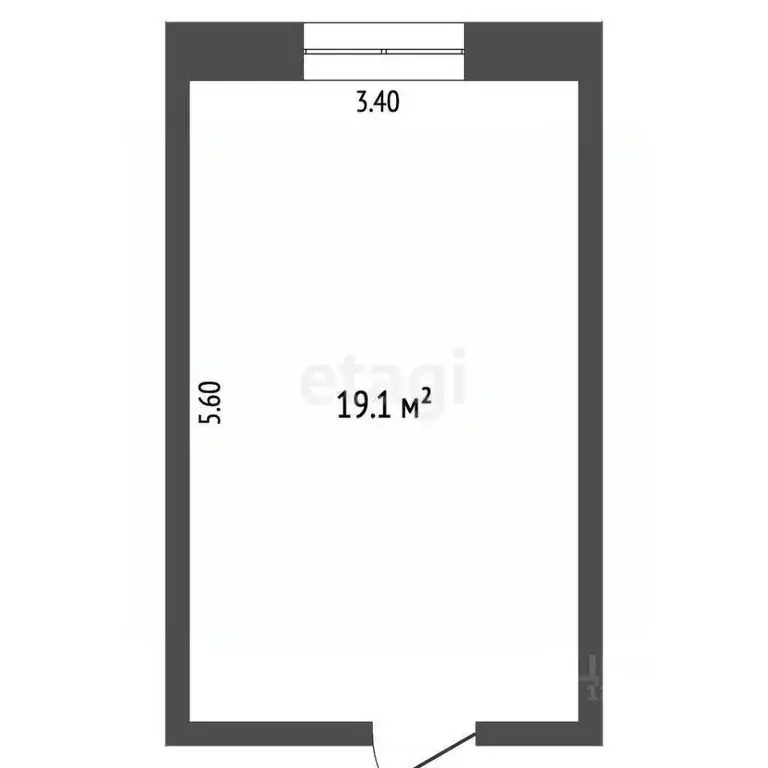 Комната Крым, Симферополь ул. Севастопольская (19.1 м) - Фото 1