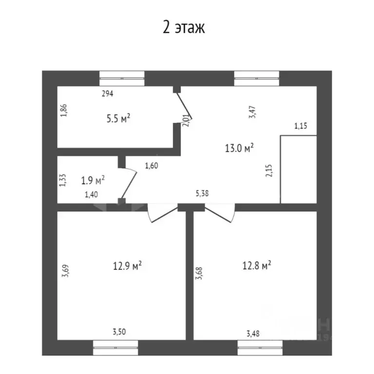 Коттедж в Тюменская область, Тюмень проезд Пограничников, 12 (96 м) - Фото 2