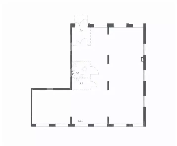 Торговая площадь в Московская область, Мытищи ул. Стрельбище Динамо, ... - Фото 2