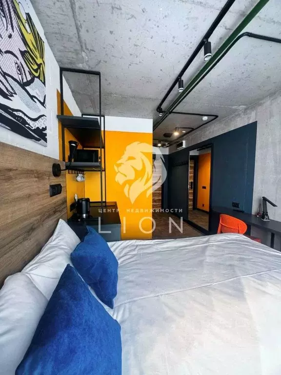 Студия Санкт-Петербург ул. Орджоникидзе, 44а (15.4 м) - Фото 1