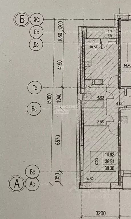 1-к кв. Московская область, Ленинский городской округ, Мисайлово пгт, ... - Фото 2