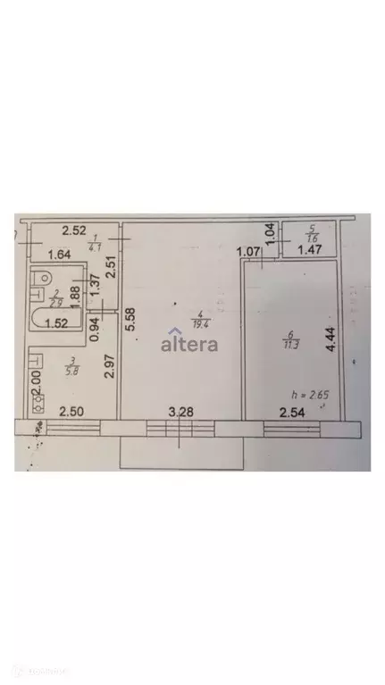 Продаётся 2-к квартира, 45.1 м - Фото 0