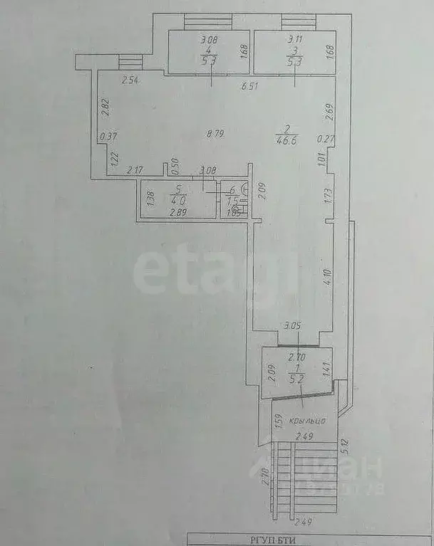 Офис в Татарстан, Казань ул. Четаева, 25 (68 м) - Фото 1