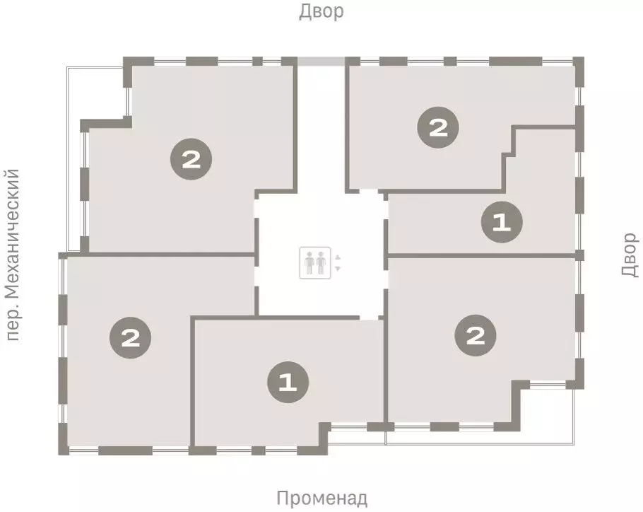 1-комнатная квартира: Екатеринбург, переулок Ритслянда, 15 (43.89 м) - Фото 1